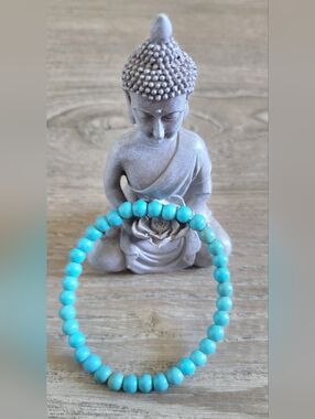 Turquoise Howlite bracelet